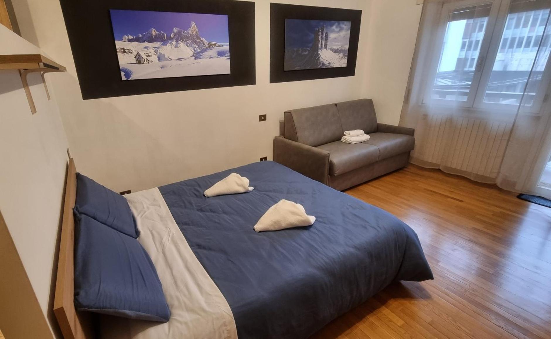 Studio Apartment Ariston In Centro A Cortina 科尔蒂纳丹佩佐 外观 照片