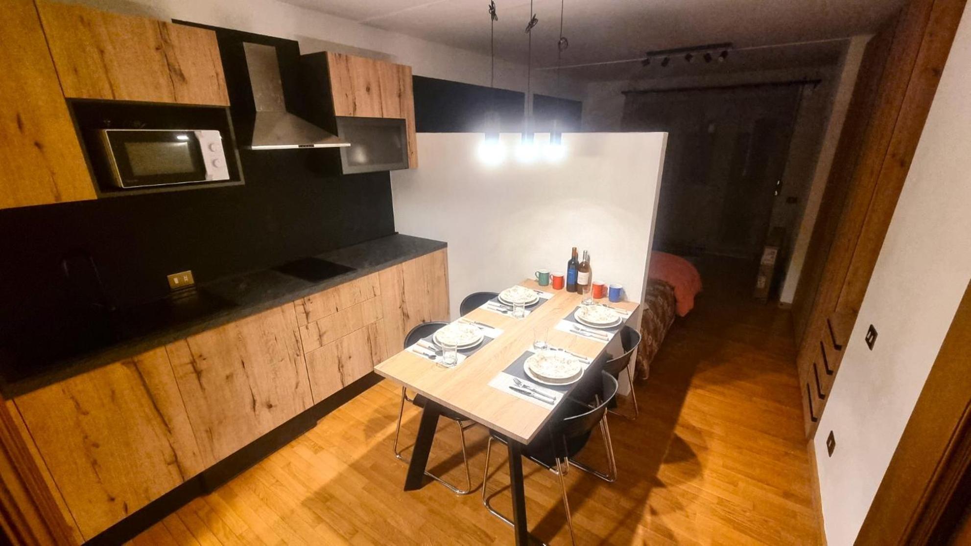 Studio Apartment Ariston In Centro A Cortina 科尔蒂纳丹佩佐 外观 照片